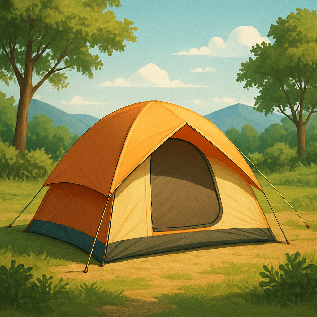 lightweight camping tents image