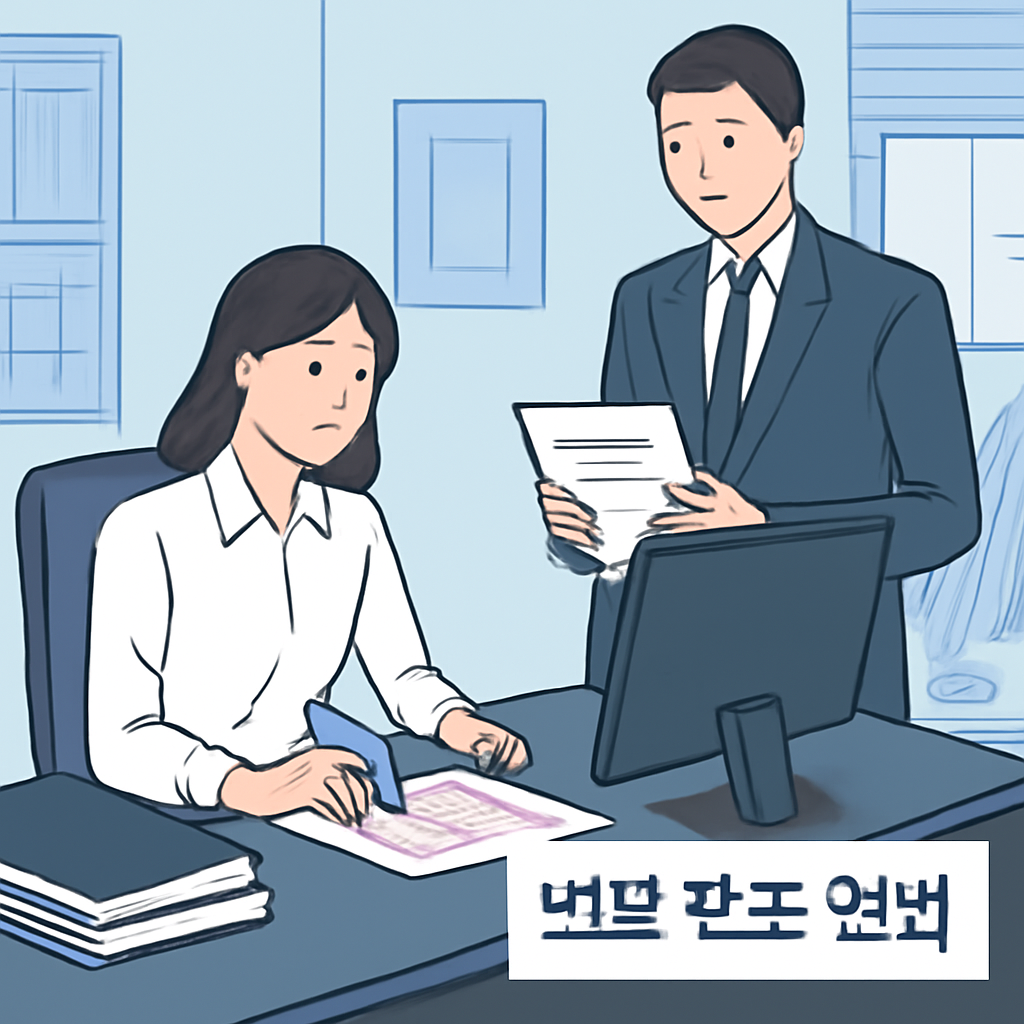 편집 보조 알바 이미지