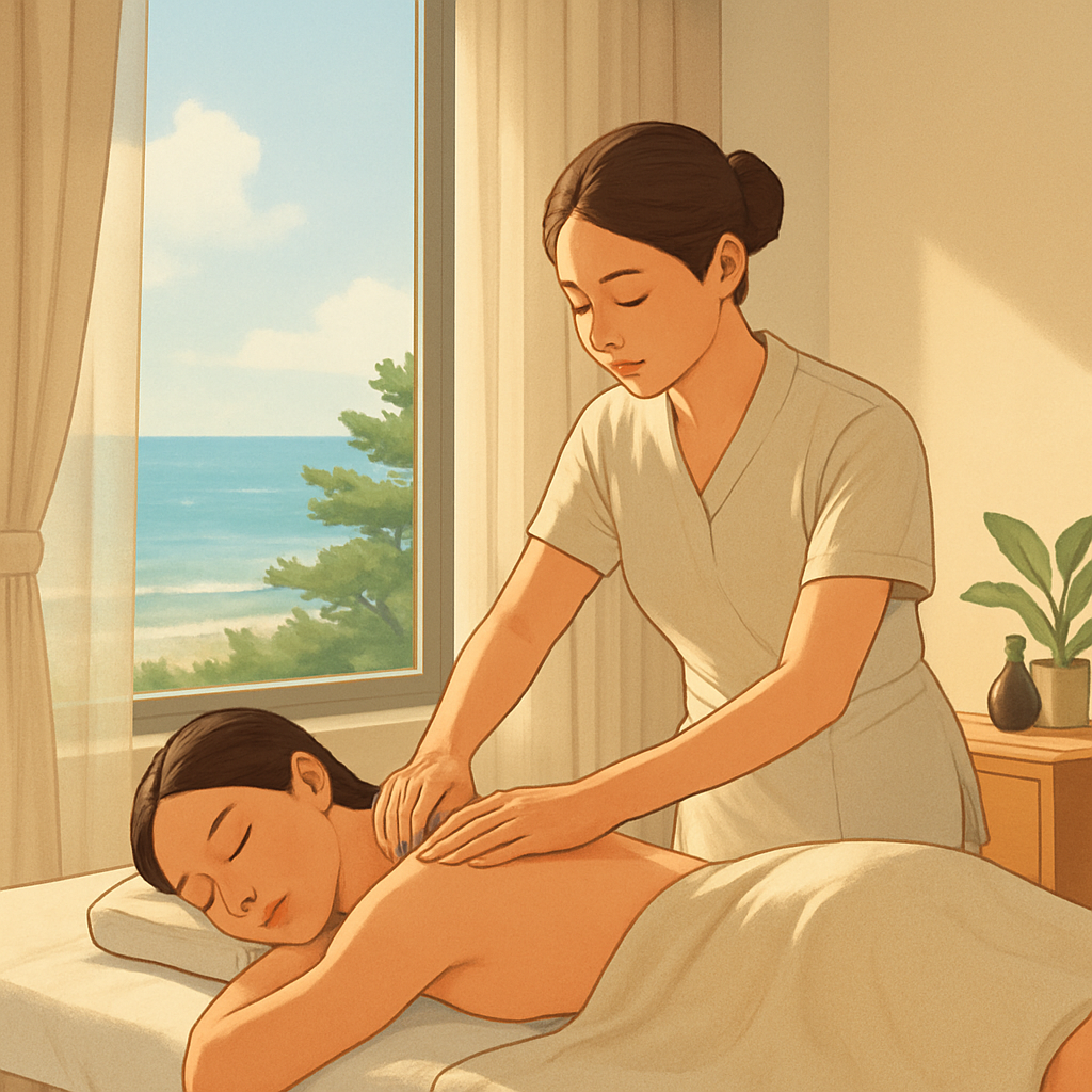 해운대 출장 마사지 이미지