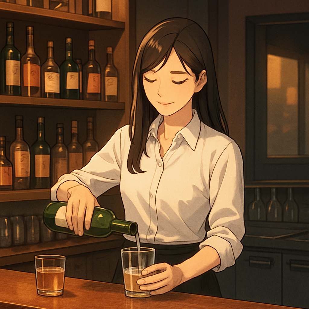 강남 바 알바 이미지