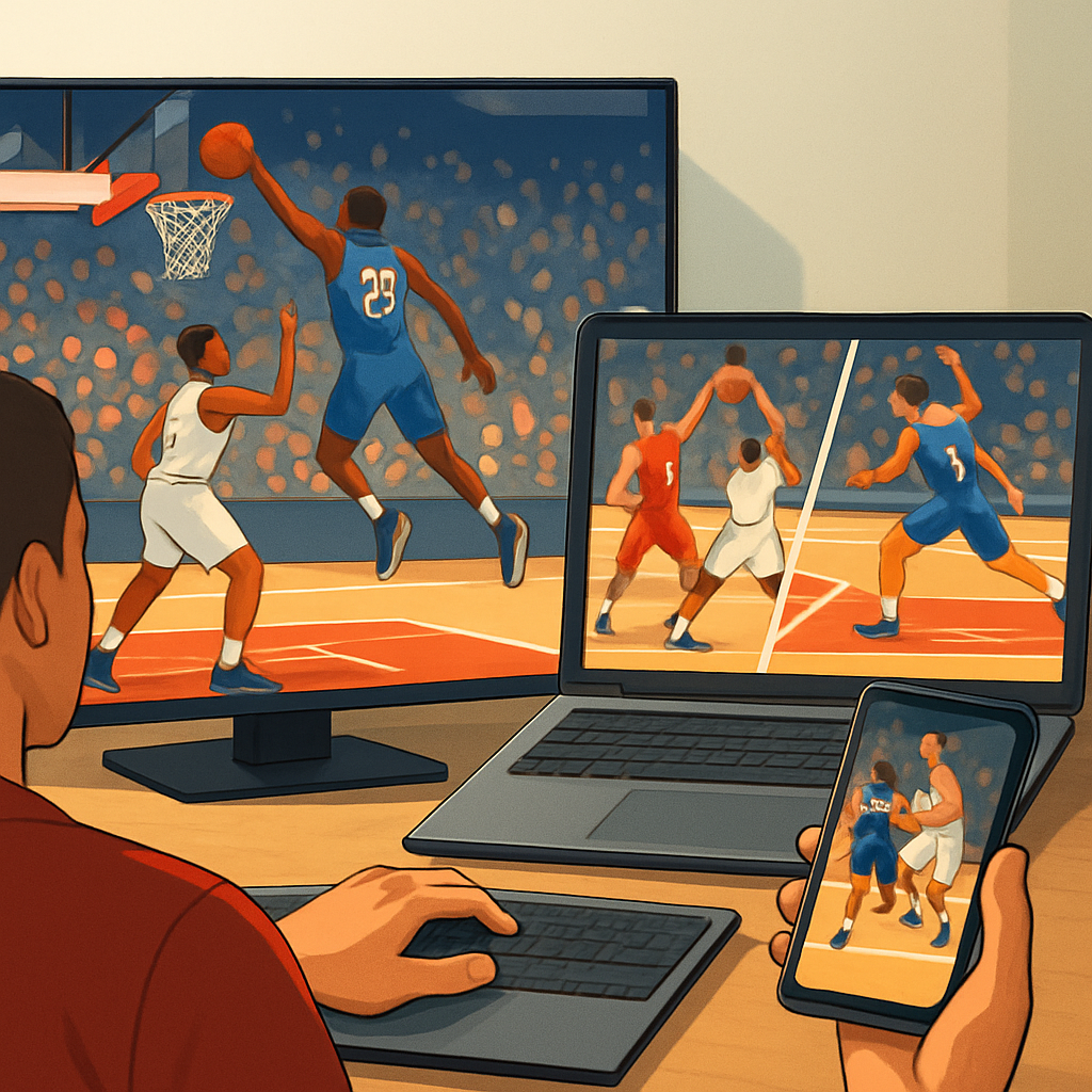 NBA 생중계 실시간 중계 비교 추천 이미지