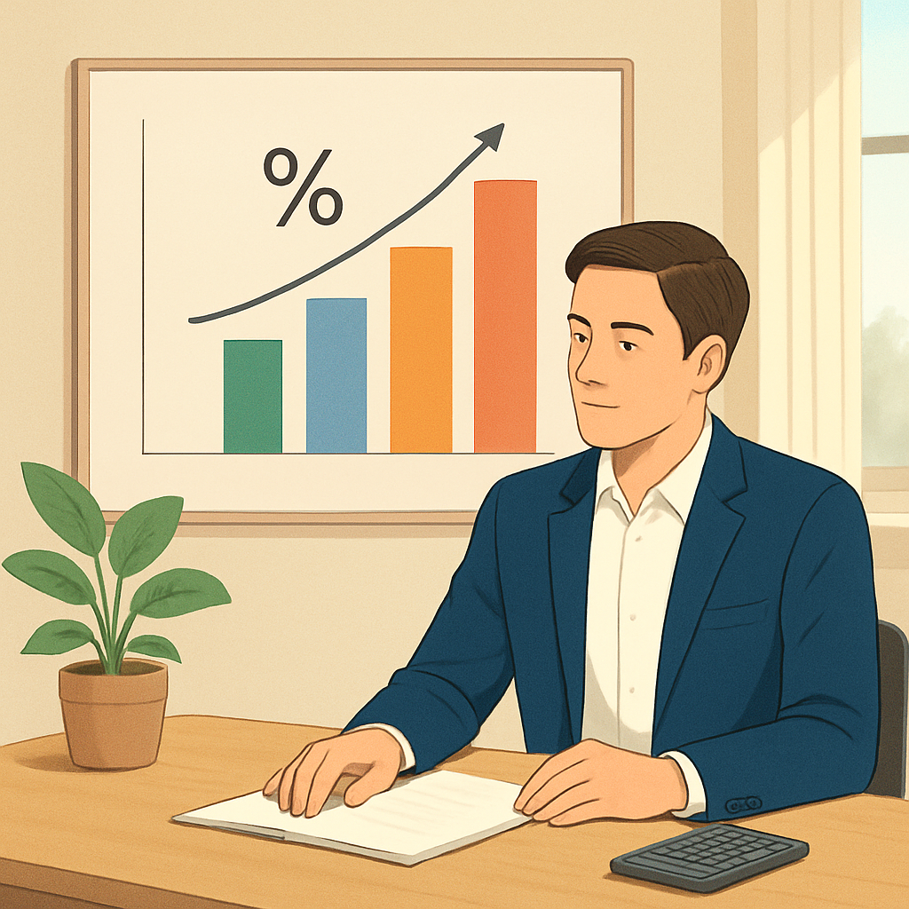 신용등급에 따른 대출 금리 비교 이미지