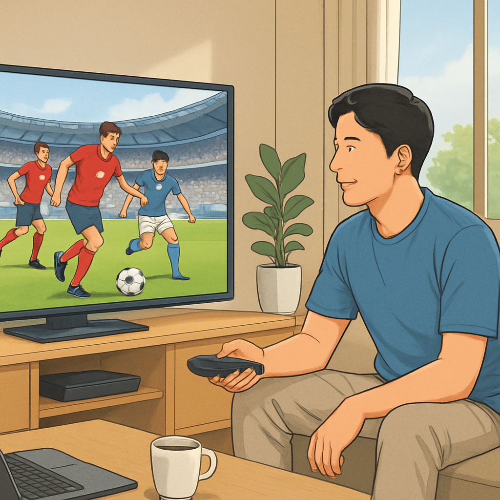 한국에서 보는 해외 스포츠 중계 합법적 방법 이미지