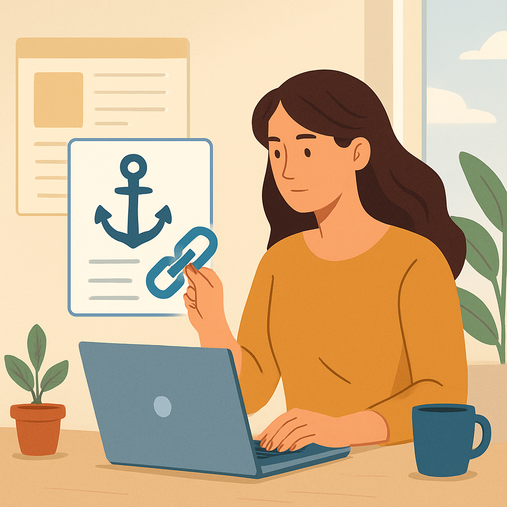 자연스러운 백링크를 위한 앵커 텍스트 관리 가이드 이미지